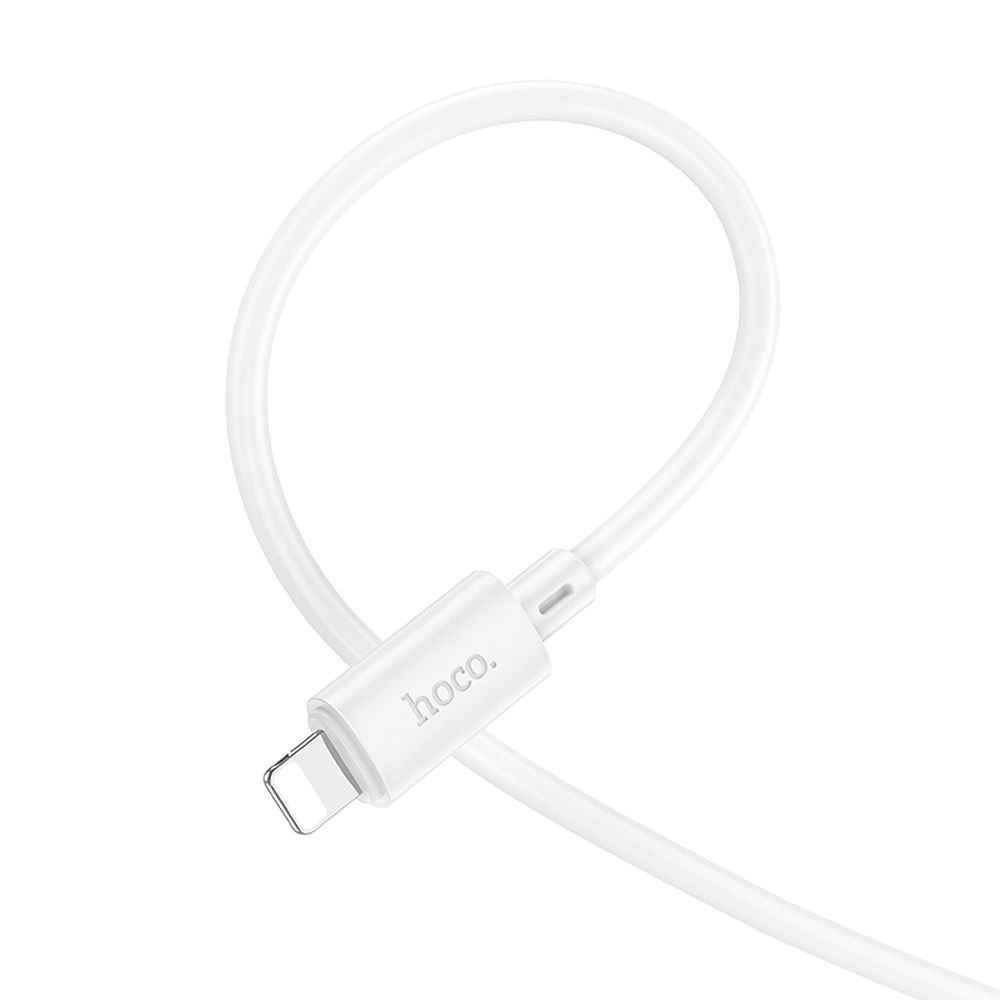 Cable USB C to Lightning Hoco PD 2,4A 20W 1 m X88 white - Image 2