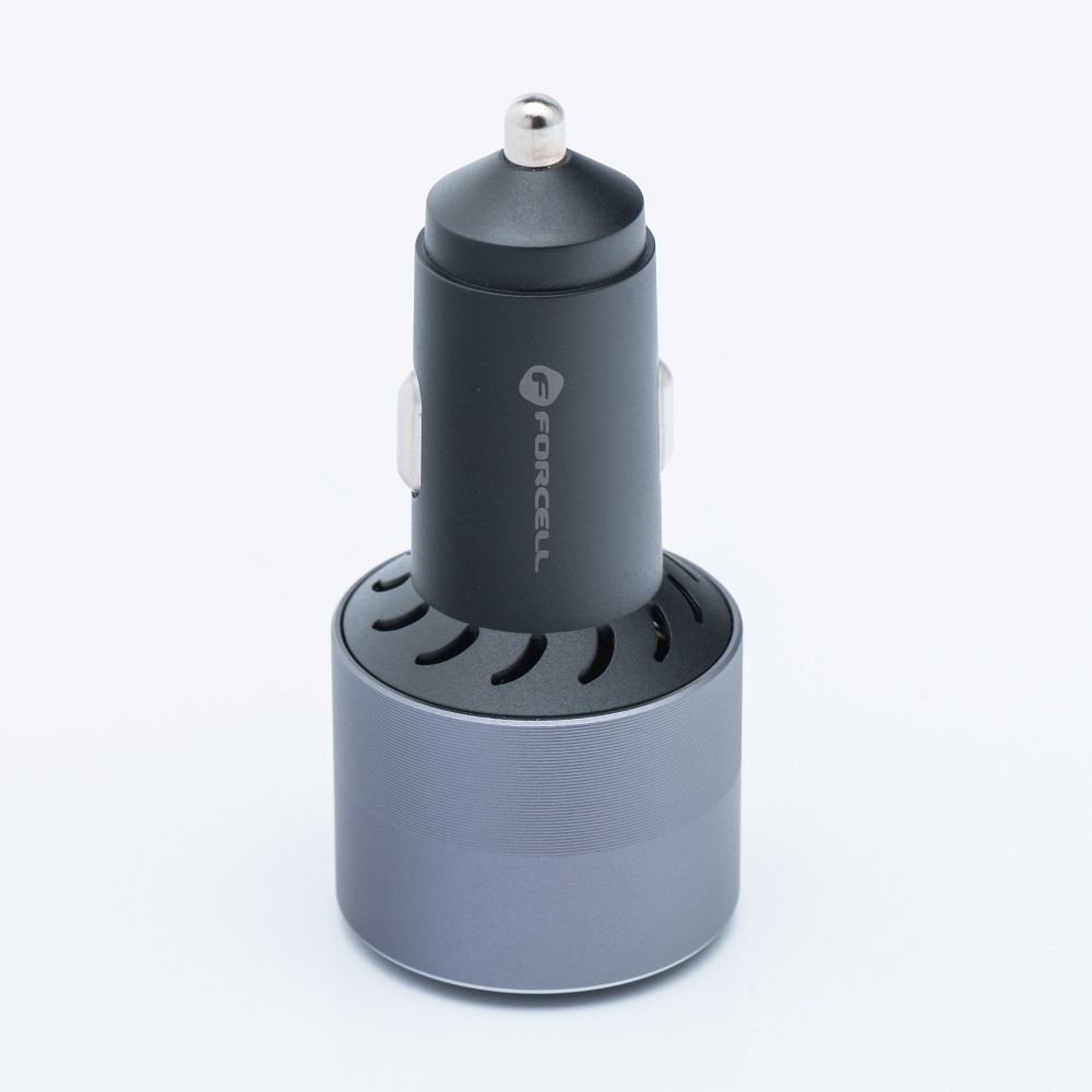 Car charger Forcell F-Energy Alu 2 x USB C + USB A QC4.0 PD SFC2.0 3A 85W gray - Image 9