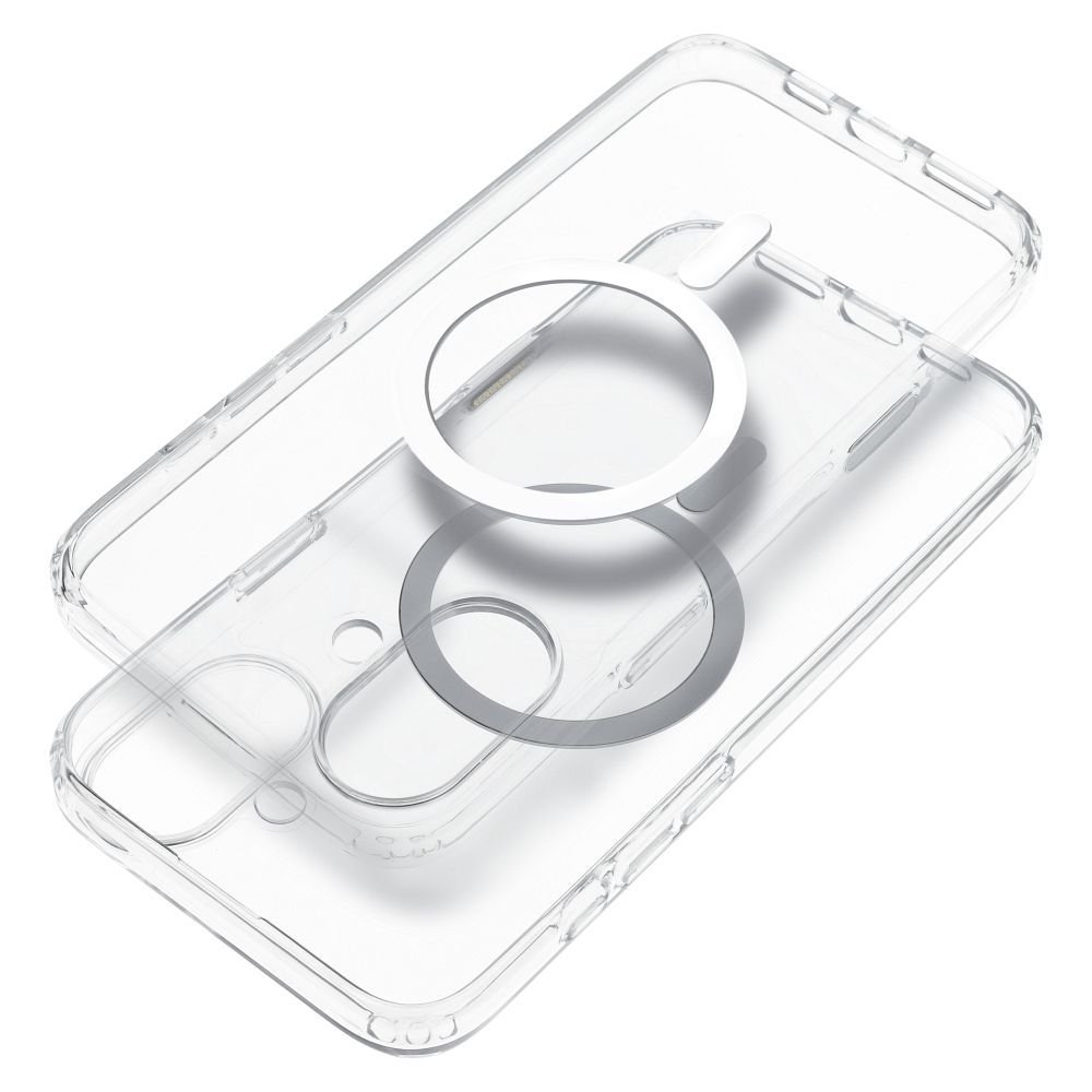 Case for iPhone 16 Clear Case 2 mm Mag Cover compatible with MagSafe (camera protection) transparent - Image 2