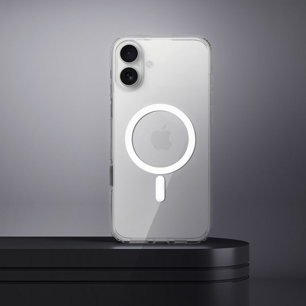 Case for iPhone 16 Clear Case 2 mm Mag Cover compatible with MagSafe (camera protection) transparent - Image 3