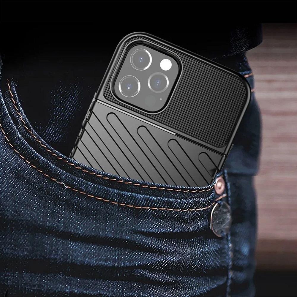 Case for iPhone 15 PRO MAX Thunder black - Image 6