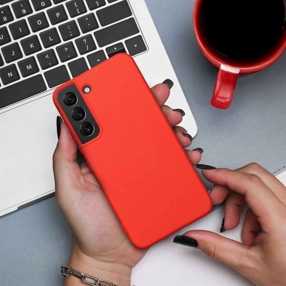 Case for Samsung A37 5G Silicone peach - Image 9