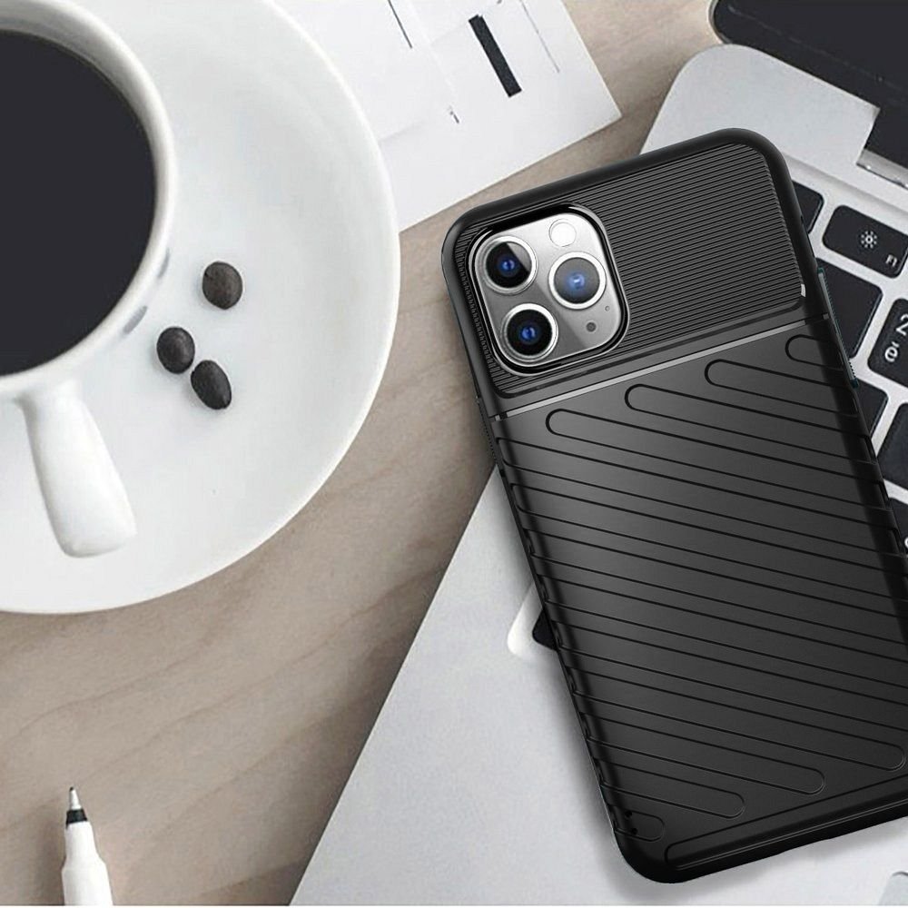 Case for iPhone 15 PRO MAX Thunder black - Image 9