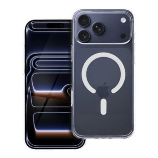 Case for iPhone 17 Pro Max / 18 Pro Max (low camera edge) Forcell F-Protect Clear Hybrid Premium compatible with transparent