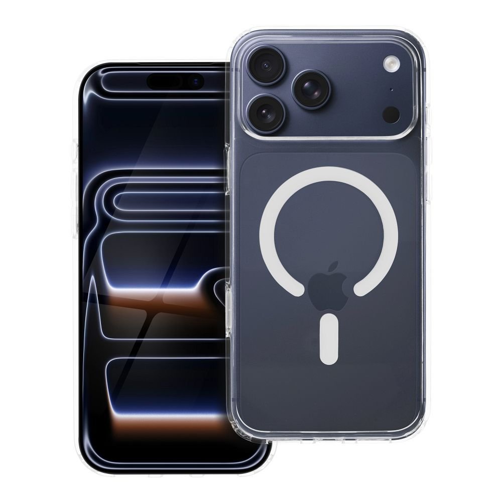Case for iPhone 17 Pro Max / 18 Pro Max (low camera edge) Forcell F-Protect Clear Hybrid Premium compatible with transparent