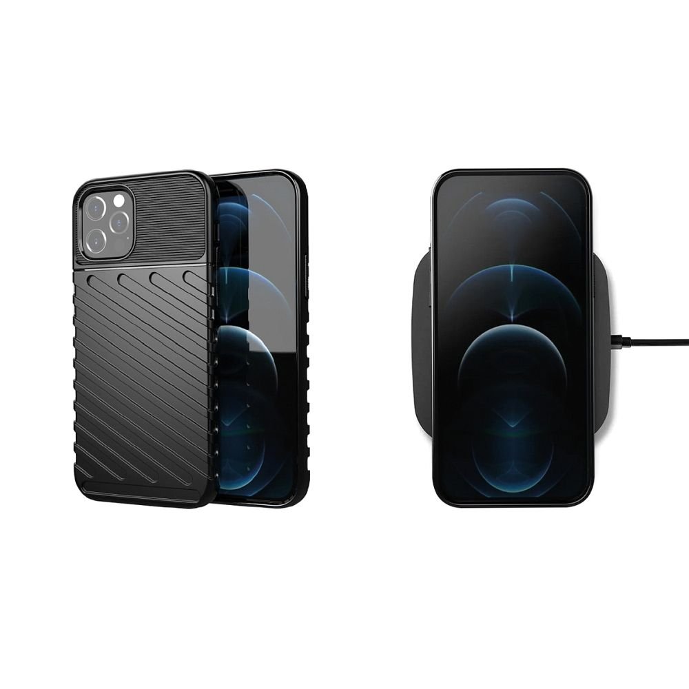 Case for iPhone 15 PRO MAX Thunder black - Image 10
