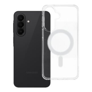 Case for Samsung A27 Clear Mag Cover (STR) compatible with MagSafe transparent