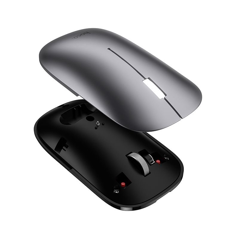 Wireless mouse dual-mode (Bluetooth, 2.4G) 1600 dpi Hoco GM43 grey - Image 2