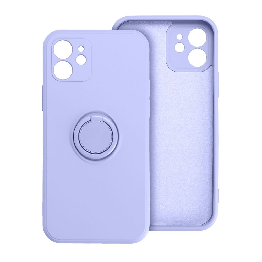 Case for iPhone 15 PRO MAX Silicone Ring purple - Image 2