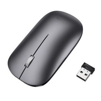 Wireless mouse dual-mode (Bluetooth, 2.4G) 1600 dpi Hoco GM43 grey
