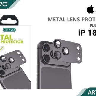 Προστασία Κάμερας Πλήρους Κάλυψης iPhone 18 Pro Μαύρο