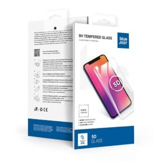 Tempered glass to Samsung Galaxy A37 5G (full glue / case friendly) Blue Star 5D black