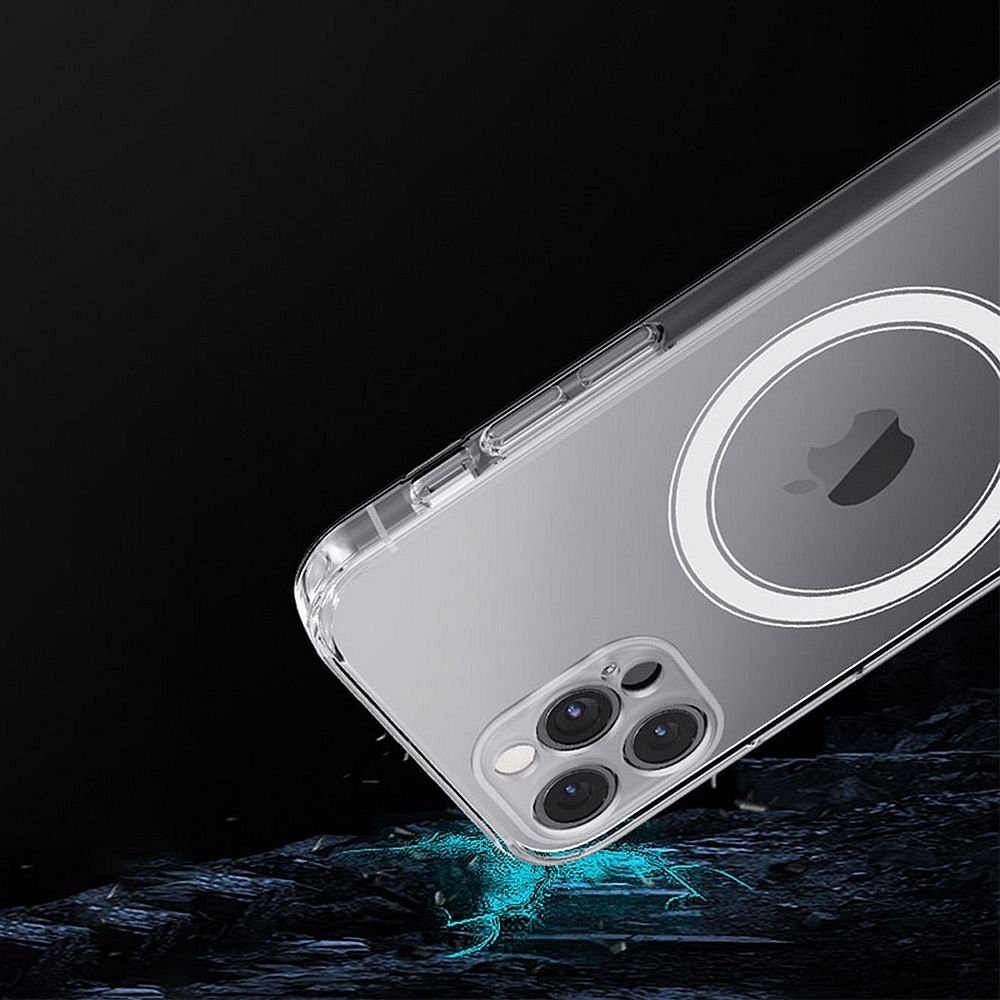 Case for Samsung S26 FE / S25 FE Clear Mag Cover (MID) compatible with MagSafe transparent - Image 6