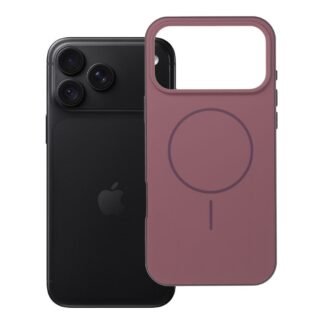 Case for iPhone 18 Pro Max / 17 Pro Max Forcell F-Protect Chromatic Premium compatible with MagSafe dark cherry