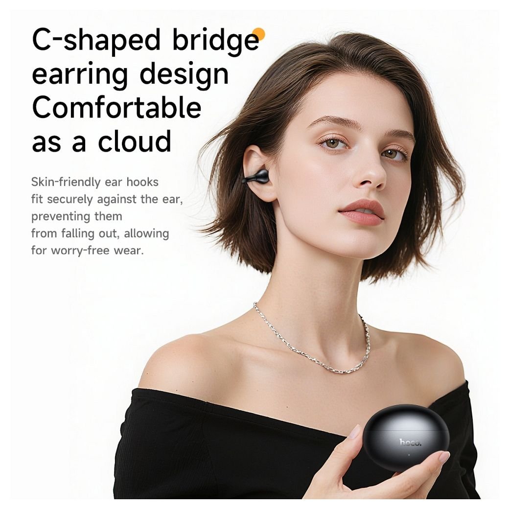 Wireless earphones Hoco TWS EA8 metal black - Image 4