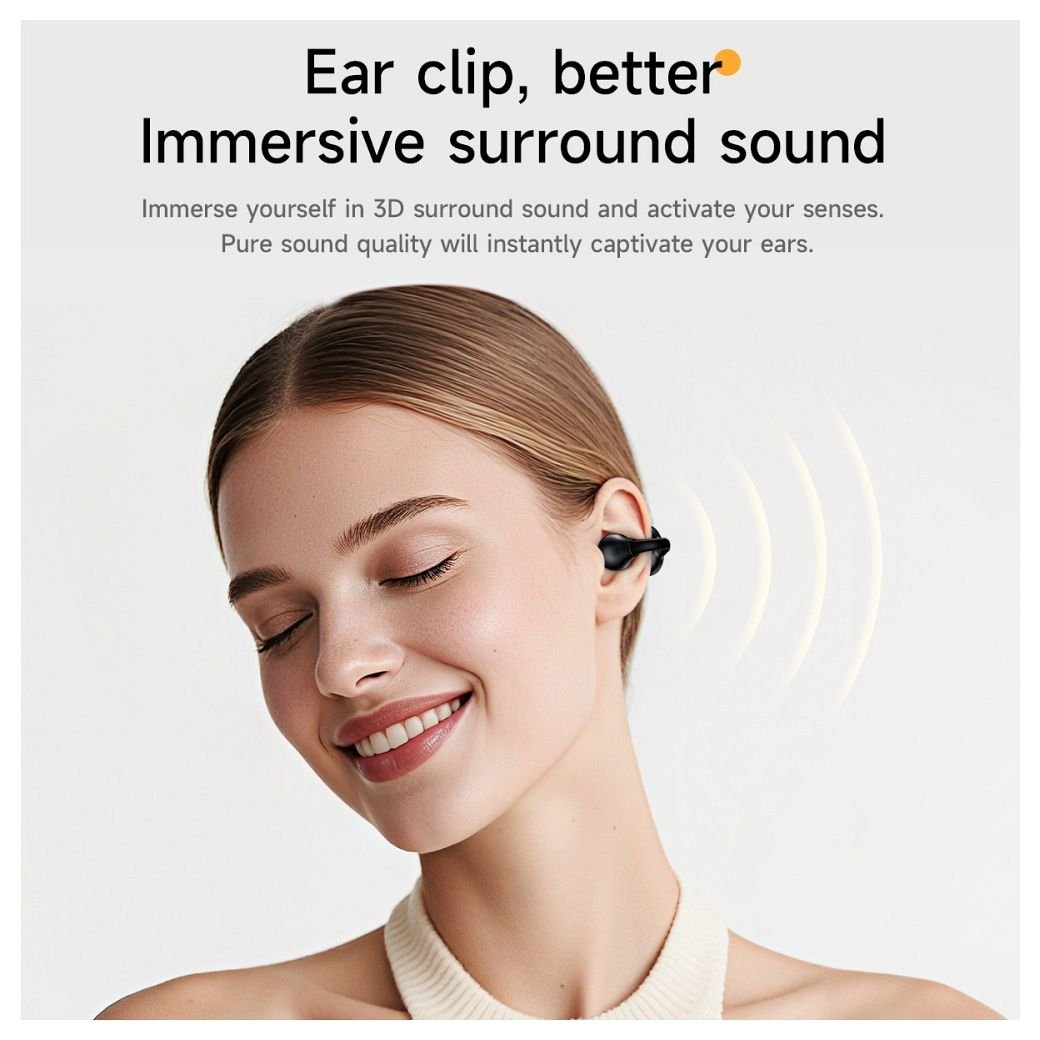 Wireless earphones Hoco TWS EA8 metal black - Image 8