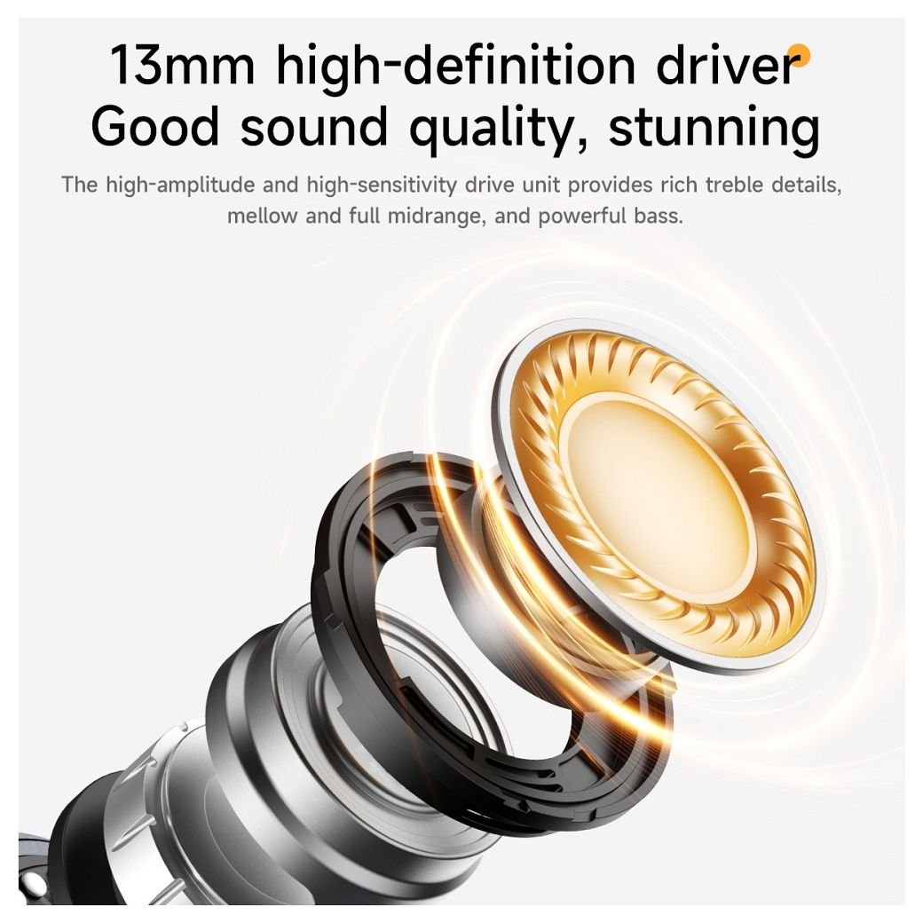 Wireless earphones Hoco TWS EA8 metal black - Image 9