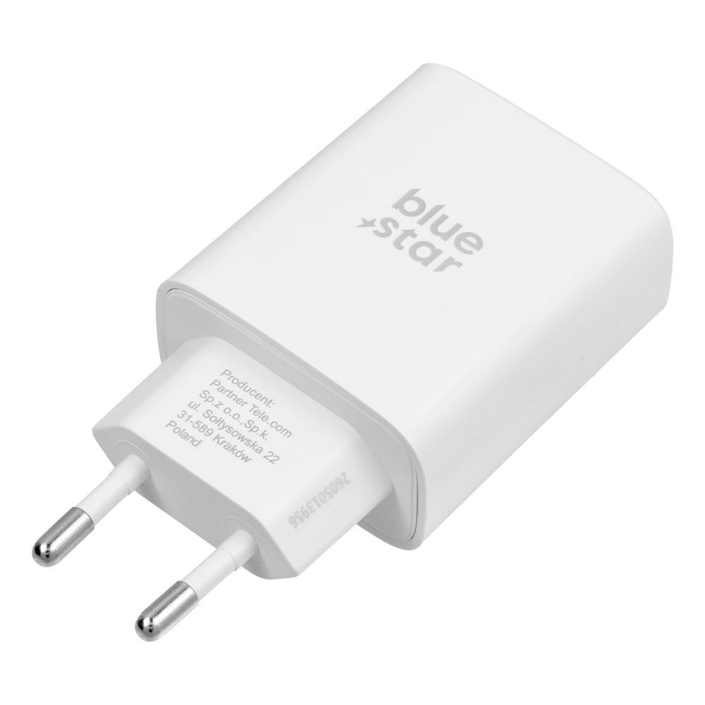 Phone charger Blue Star USB C QC4.0 PD 3A 35W + cable USB C to USB C TFB-TC-25WPD white - Image 6