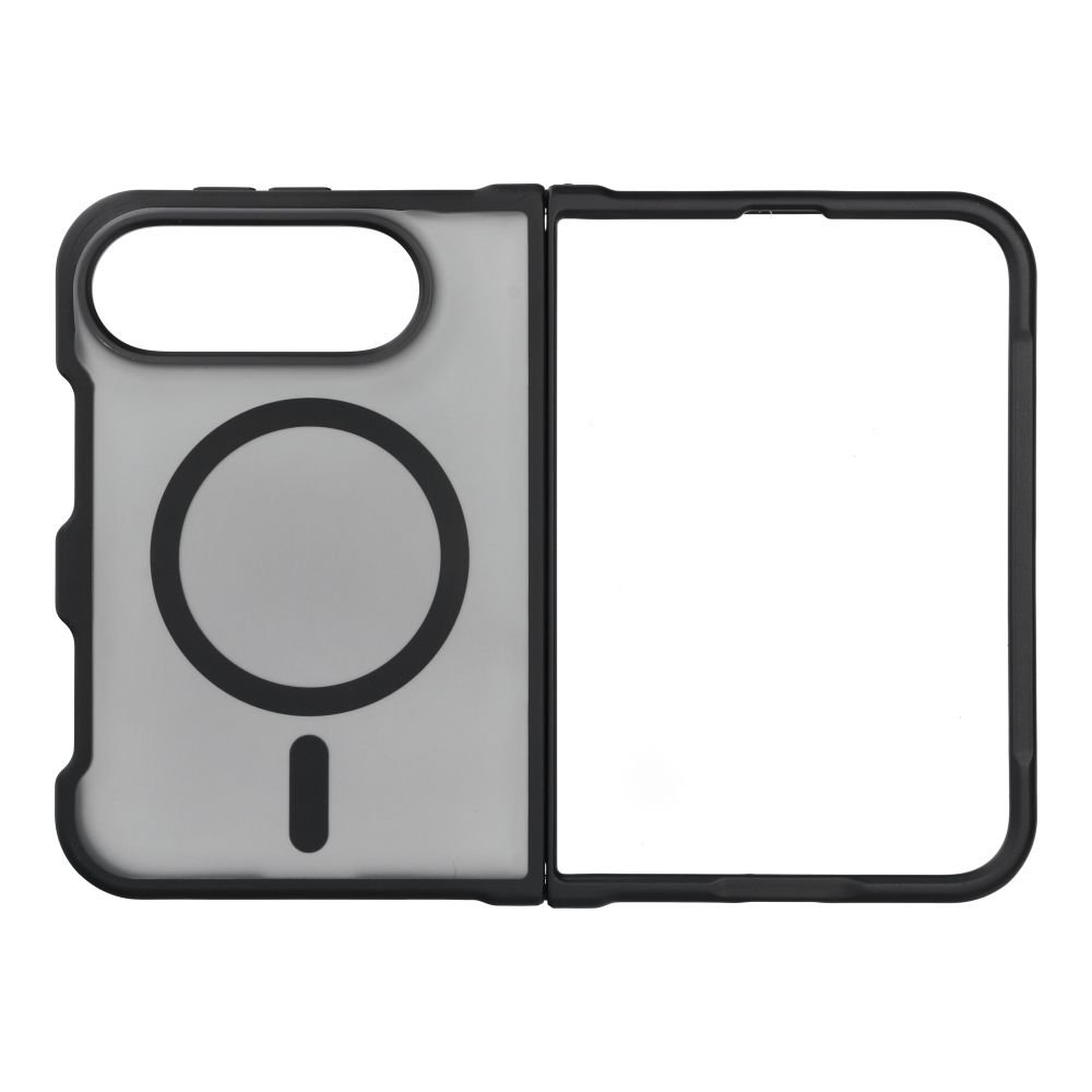 Case for iPhone Duo Forcell F-Protect 4sD-i Smoke Hybrid Premium compatible with MagSafe black - Image 3