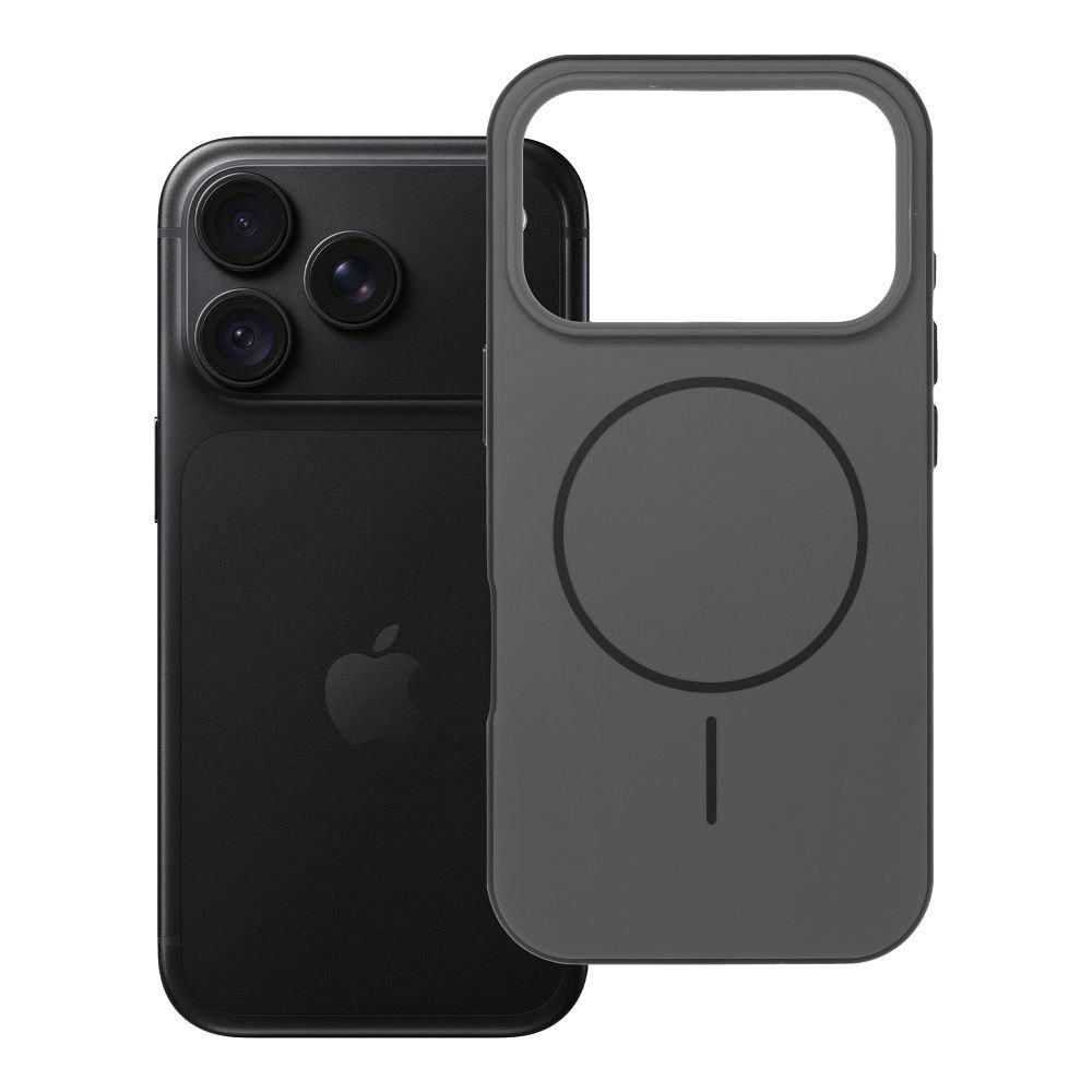 Case for iPhone 18 Pro / 17 Pro Forcell F-Protect Chromatic Premium compatible with MagSafe black