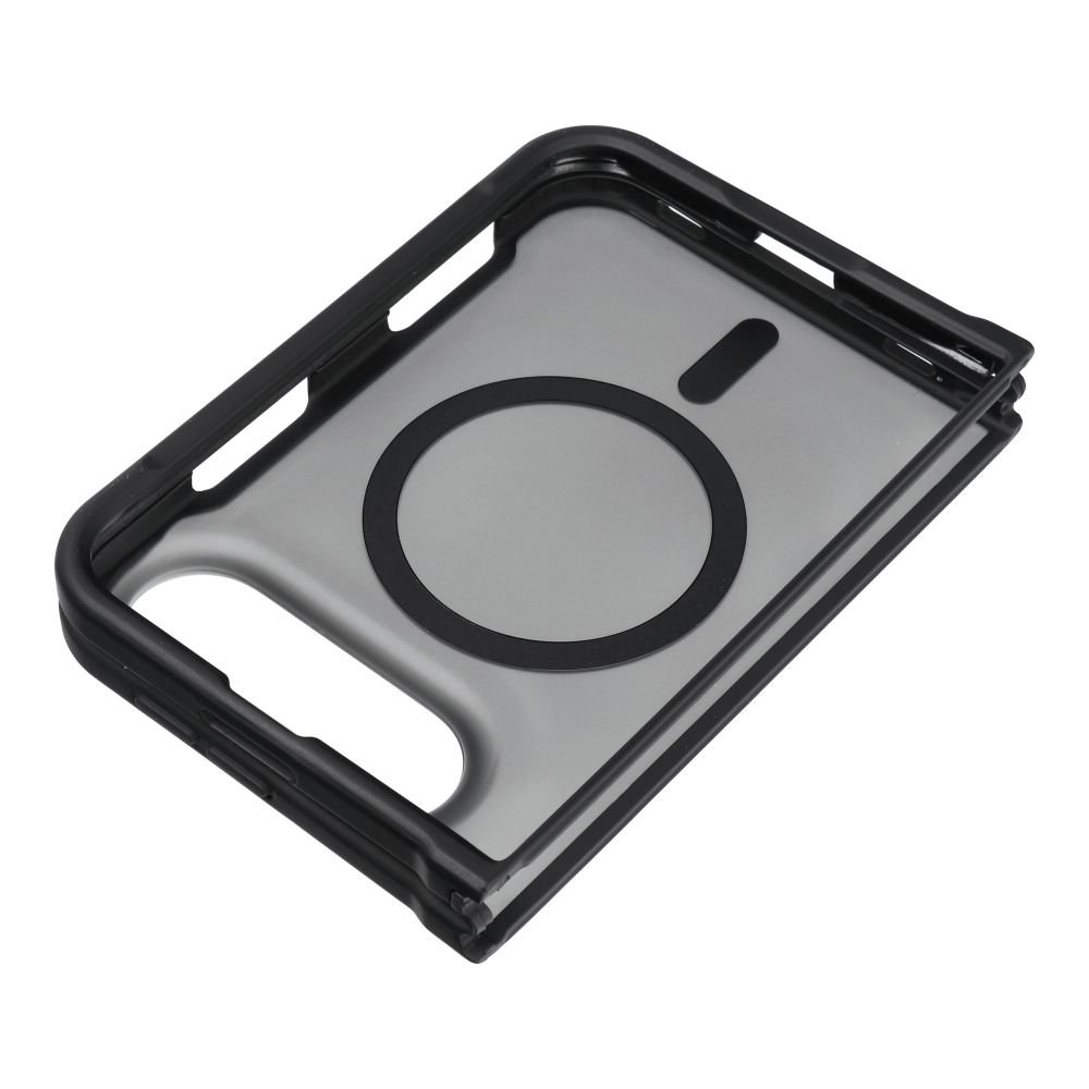 Case for iPhone Duo Forcell F-Protect 4sD-i Smoke Hybrid Premium compatible with MagSafe black - Image 5