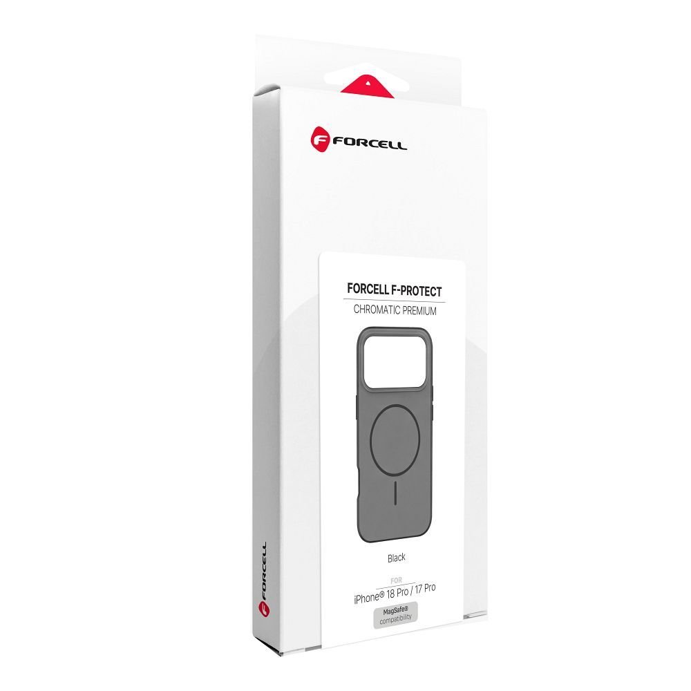 Case for iPhone 18 Pro / 17 Pro Forcell F-Protect Chromatic Premium compatible with MagSafe black - Image 5