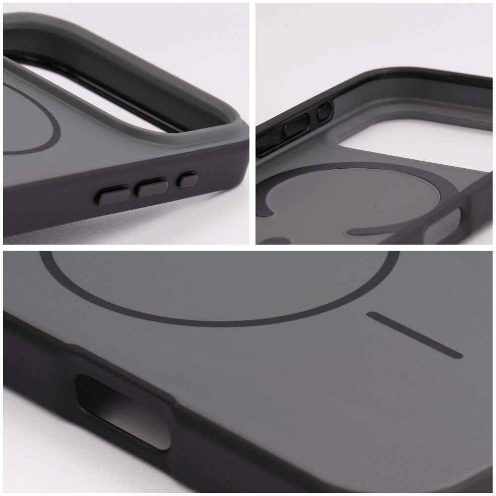 Case for iPhone 18 Pro / 17 Pro Forcell F-Protect Chromatic Premium compatible with MagSafe black - Image 4