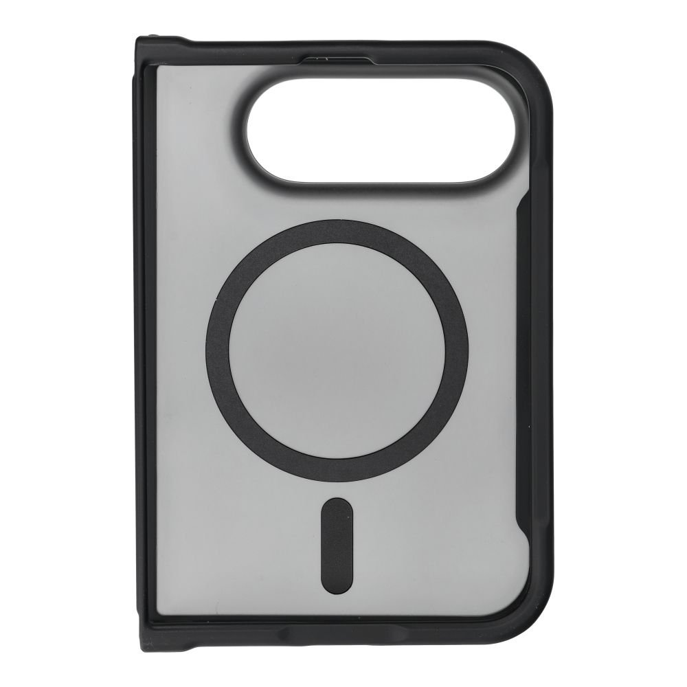 Case for iPhone Duo Forcell F-Protect 4sD-i Smoke Hybrid Premium compatible with MagSafe black - Image 2