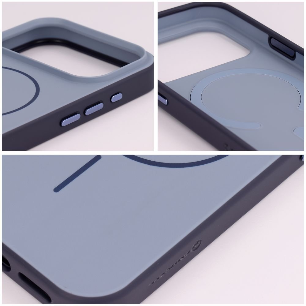 Case for iPhone 18 Pro / 17 Pro Forcell F-Protect Chromatic Premium compatible with MagSafe blue - Image 5