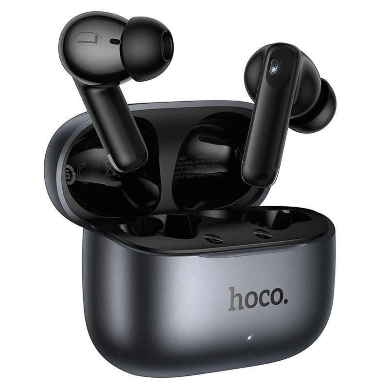 Wireless earphones Hoco TWS ANC + ENC +AI Translation EQ27 metal gray - Image 2